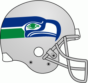 Seattle Seahawks 1976-1982 Helmet fabric transfer